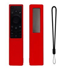 스마트 TV BN59-01357G 사례에 대한 실리콘 원격 제어 보호 BN59-01363A TM-1990C 더러움 원격 스킨 커버, 빨간색, 1개