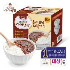 파스퇴르 아이생각 유아식 닭가슴살짜장소스180g(4팩), 단일상품