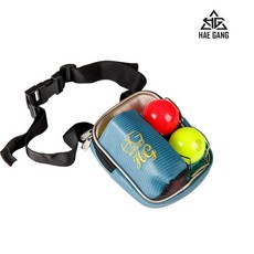 국산 HG 파크골프 고급 파우치 햅색 허리색, 블랙