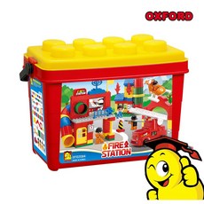 파이어스테이션 OFD2084 119 소방블록 38개월이상 125pcs 피규어4명 FIRE STATION 토틀러블럭 유아블록 그린랜드79