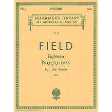 Field - 18 Nocturnes 존 필드 - 18개의 녹턴 [50252320] Schirmer 셔머