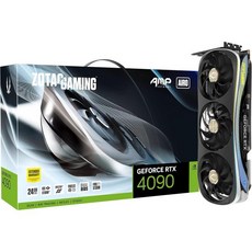 조텍 ZOTAC 게이밍 지포스 RTX 4090 AMP 익스트림 AIRO 24GB GDDR6X 384비트 21Gbps PCIE