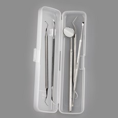 셀프 의료용 치석제거기+치경 E세트 스케일링 치아관리 구강케어, 1세트