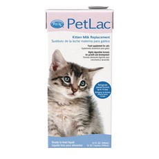Pet-Ag PetLac Liquid for Kittens - 32 oz - Ready-t Pet-Ag PetLac 액상 고양이용 - 32온스 - 모두부터 6주령까지의 고양이를 위, 1개