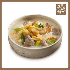 [국물의 한수] 국물의 한수 사골황태 해장국 500g, 없음, 상세설명 참조