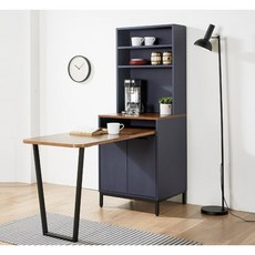 나만의 홈카페 식탁 수납장 세트 600 (4색) 키높은 캐비닛 키큰장 그릇장, 그레이