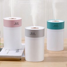 USB습기조절기 휴대사이즈 가습기 미니멀 데스크 간편 JU, 그라파아트그린2, 1개, 기본2