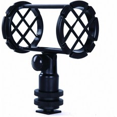 산탄총 마이크와 19-25mm 직경을 위한 모보 SMM1 카메라 신발 쇼크마운트(Rode NTG-1 NTG-2 젠하이저 MKE-600 포함), 단일옵션