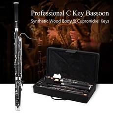  Muslady Professional C 키 바순 목관악기 나무 바디 니켈 도금 리드 장갑 청소 천 운반 케이스클라리넷 AliExpress 
