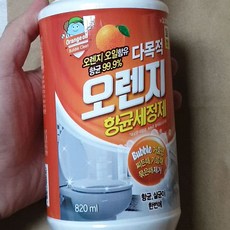 다목적 오렌지 향균세정제 820ml, 1개, 1개 - 오렌지휩