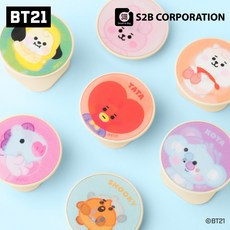 BT21 베이비 매직 그립 홀더 그립톡 스마트폰거치대 우주 대스타 비티21, 1개, 코야