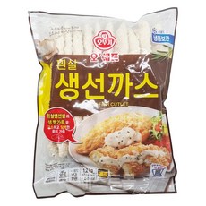 오쉐프흰살생선까스 오뚜기, 4개, 1.2kg