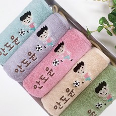 파티몰 어린이집 이름자수 고리타올 70g x 5장, 슛돌이, 5개