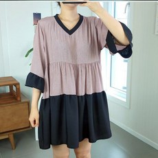 쉬폰롱블라우스