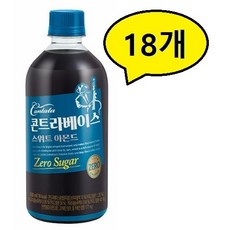 롯데칠성음료(주) 칸타타 콘트라베이스 스위트아몬드, 500ml, 18개