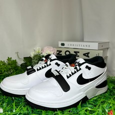 [국내매장판] 나이키 X 빌리 아일리시 운동화 에어 알파 포스 88 블랙 앤 화이트 데일리 스니커즈 신발 런닝화