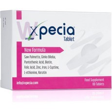 XPECIA 여성용 탈모방지 DHT 차단제 새운 모발 성장 60정