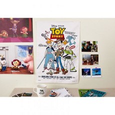 CGV 씨네샵 토이스토리 패브릭포스터