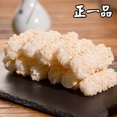 한국전통과자 정일품 찹쌀 유과 수제 장인 한과 설 선물세트 선물용, 1박스, 1kg