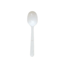 생활을그리다 스푼 빙수용 14cm 개별포장 화이트, 150개입, 10개