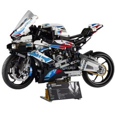 레고호환블럭 테크닉 BMW M1000RR 오토바이 바이크 풀박스, 혼합색상