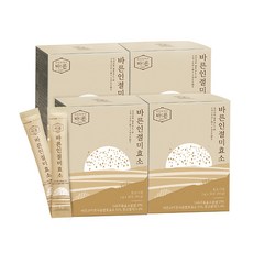 [건강한약속바른] [바른] 저분자 인절미 효소 30포x4박스(총 120포), 90g, 4개
