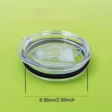 12oz/16oz/20oz 슬림 텀블러용 누수 방지 투명 푸시 뚜껑 - 내구성 있는 PPSU 플라스틱 스포츠 및 야외 활동에 완벽, 01 완전 투명, 02 12oz 계란 컵 푸, 1개, 1개입