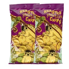 미국 트레이더조 Trader Joe's Plantain Chips 로스티드 플랜테인 바나나 칩스, 2개, 170g