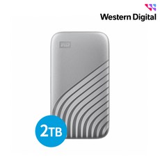 WD My Passport SSD, 2TB, Silver