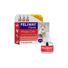 FELIWAY 펠리웨이 프렌즈 밸류 팩 30일용 리필 3개, 48ml