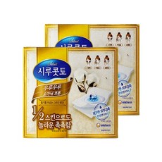 시루콧토 우루우루 오가닉 화장솜, 36개입, 2개