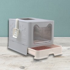 고양이자동화장실배변통코너스마트폐쇄특대