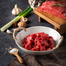 목사골농장 한우 국거리 1등급 300g 냉장, 1팩