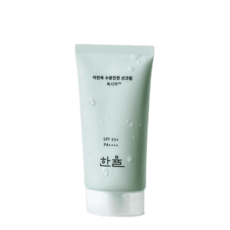 한율 어린쑥 수분진정 선크림 50ml SPF50+/PA++++ +메쉬파우치증정, 수분진정 선크림 50ml 기획전