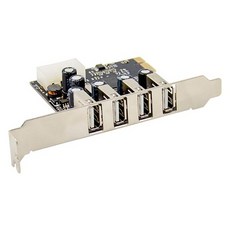 PCIE USB2.0 어댑터 카드 MCS9990 칩셋 핫 스왑 가능 USB 라이저 PCB 1 세트