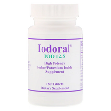 Optimox Iodoral High Potency 요오드 180정