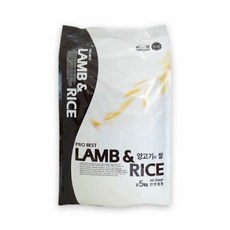 대한사료 프로베스트 램 앤 라이스 5kg, 단품, 단품