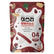 미쓰리 떡볶이 소스(6개), 핫떡볶이소스(04매운맛 100g)X6개, 6개