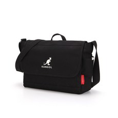 캉골 캔버스 메신저백 피크닉 2032 아이보리 KANGOL BAG 블랙 수납 남녀공용