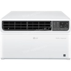 LG 듀얼인버터 창문형에어컨 40평형 초저소음 Energy Star ThinQ 230V, 하얀색