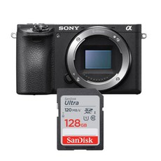 소니 알파 A6500 미러리스 카메라 메모리카드 샌디스크 울트라SD 128GB