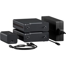 Fosi Audio 가정용 오디오 스피커용 V3 모노 파워 앰프 2개 TPA3255가 포함된 미니 모노블록 클래스 Damp 홈 시어터 AVR 수신기 구성품용 240W RCA X