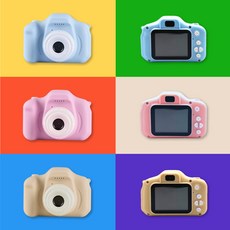  셀카 주몬 어린이 카메라 키즈 디지털 카메라 유아 장난감 카메라 싱글 키즈카메라 베이지 없음 1개 