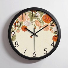 플라워벽시계