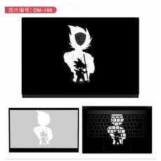 기타노트북액세서리 15.62GS66애니메이션 스티커지 강습 2GE66노트북 케이스 보호필름 풀세트, T08-DM-188(ABC삼면)