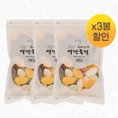 더바른 국내산 오색 쌀떡국떡 550g 3봉