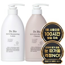 닥터바이오 에코 페이스 앤 바디로션250+올인원 바디클렌져250g, 1개