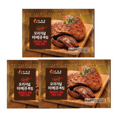 [아워홈] 오리지널바베큐폭립 450g, 3개