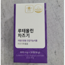 피토틱스 루테올린 차즈기 600mg x 30정