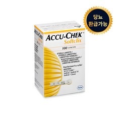 아큐첵 소프트클릭스 란셋 채혈침 Accu-Chek Softclix Lancet, 1개 100개입, 1개